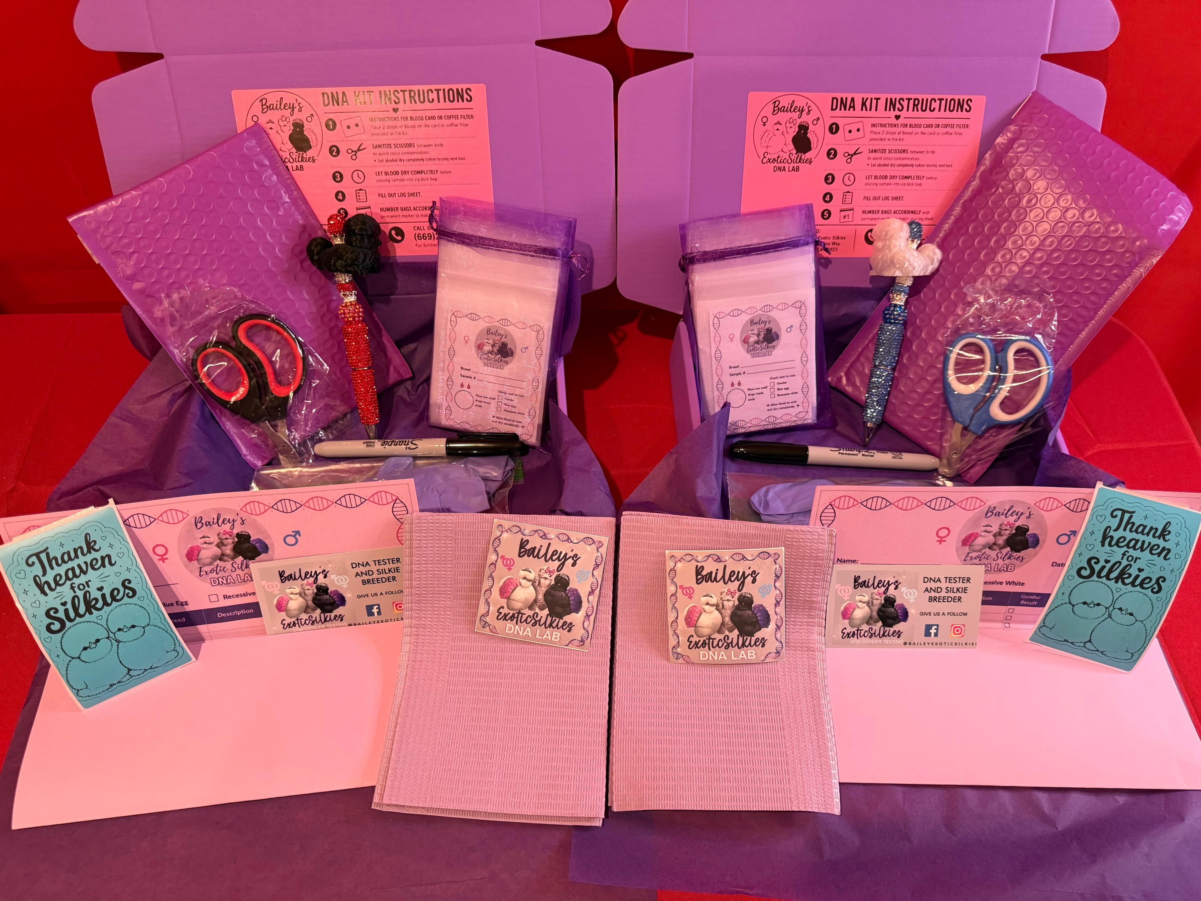 Bailey’s collection kits